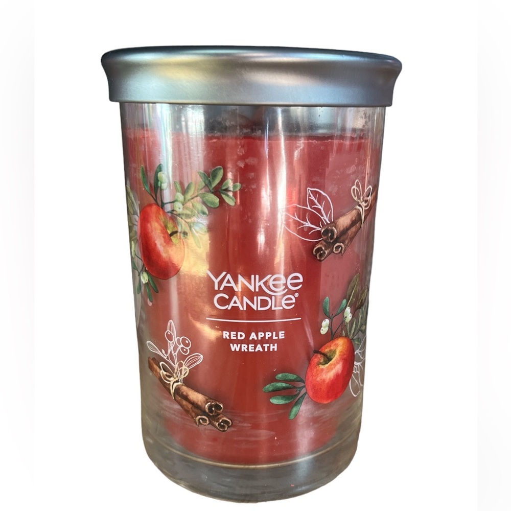 Yankee Candle Red Apple Wreath Signature Large Tumbler Candle